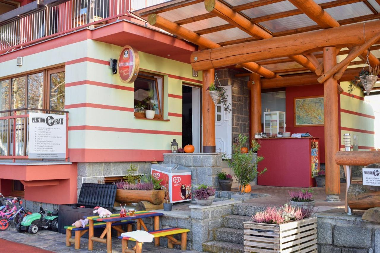 Penzion Rak Wellness Černá v Pošumaví Exterior foto